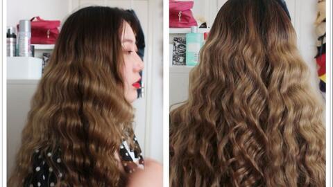 吹大波浪技巧视频,打造迷人卷发风采